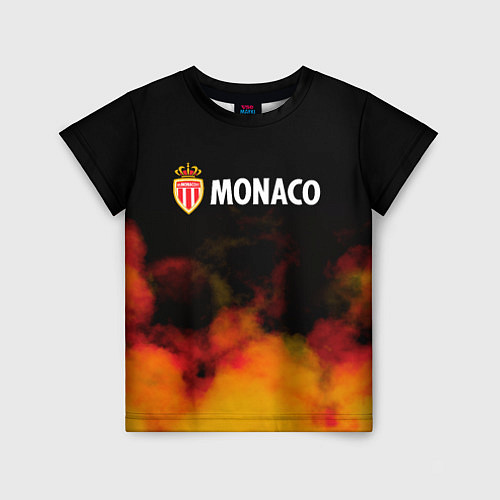 Детская футболка Monaco монако туман / 3D-принт – фото 1