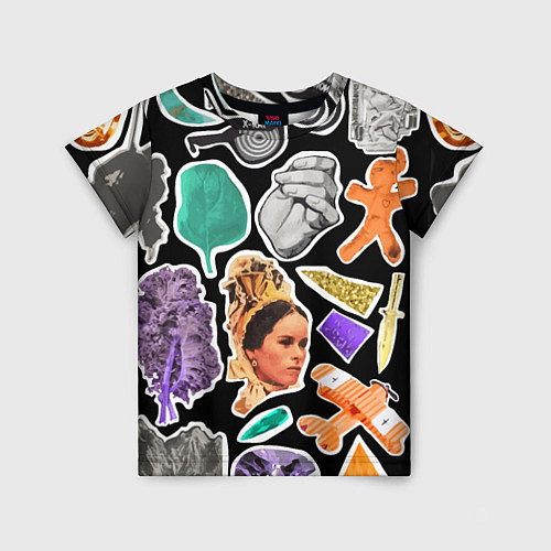 Детская футболка Underground pattern Fashion trend / 3D-принт – фото 1