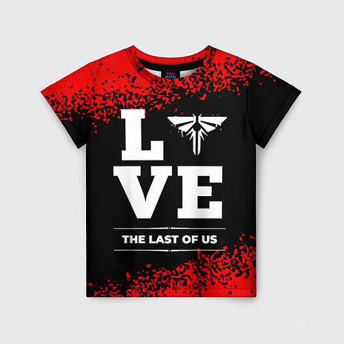 Детская футболка The Last Of Us Love Классика / 3D-принт – фото 1
