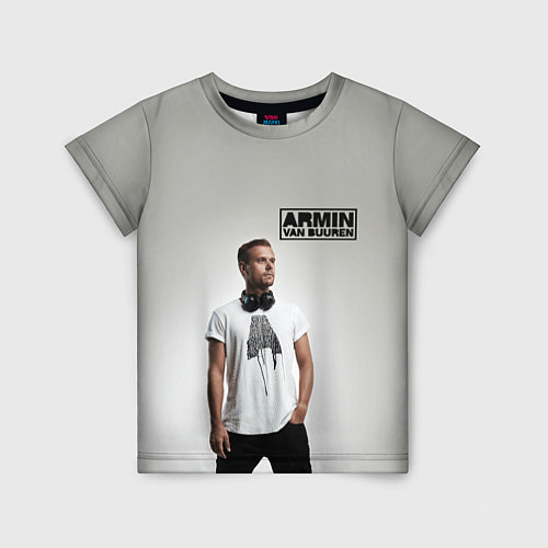 Детская футболка Армин ван Бюрен / 3D-принт – фото 1