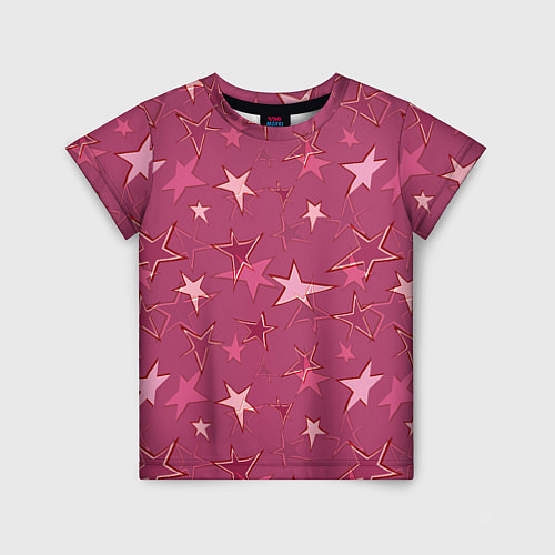 Детская футболка Terracotta Star Pattern / 3D-принт – фото 1