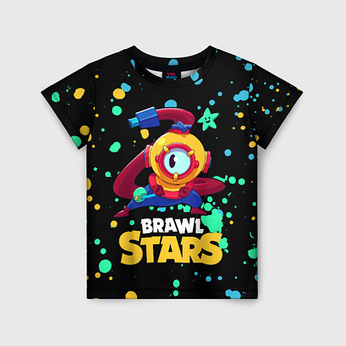 Детская футболка Otis Brawl Stars / 3D-принт – фото 1
