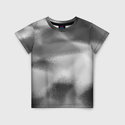 Детская футболка В серых тонах абстрактный узор gray abstract patte