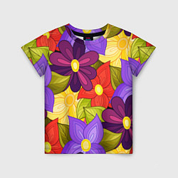 Детская футболка MULTICOLORED PANSIES