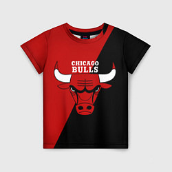 Футболка детская Chicago Bulls NBA, цвет: 3D-принт