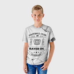 Футболка детская Bayer 04 Football Club Number 1 Legendary, цвет: 3D-принт — фото 2