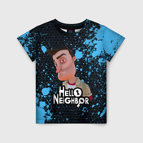 Детская футболка Hello Neighbor Привет сосед Ник Рот / 3D-принт – фото 1