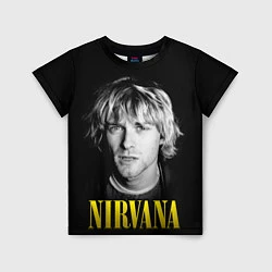Футболка детская Nirvana - Kurt Donald Cobain, цвет: 3D-принт