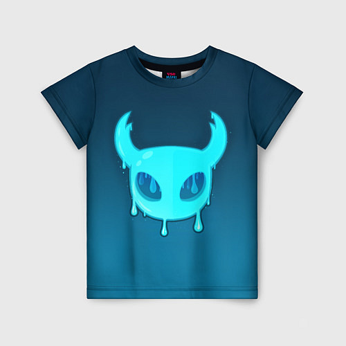 Детская футболка Hollow Knight подтеки / 3D-принт – фото 1