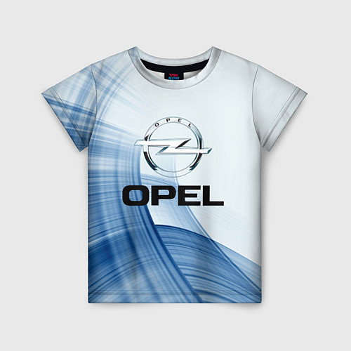 Детская футболка Opel - logo / 3D-принт – фото 1
