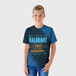 Футболка детская Игра Valorant: pro gaming, цвет: 3D-принт — фото 2