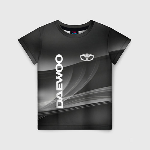 Детская футболка Daewoo - абстракция / 3D-принт – фото 1
