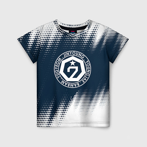 Детская футболка Got7 - абстракция / 3D-принт – фото 1