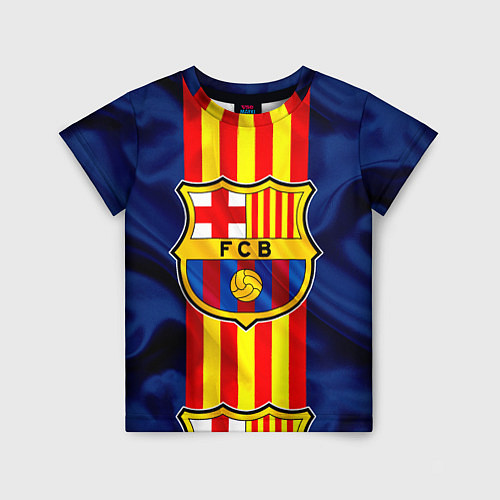 Детская футболка Фк Барселона Лого / 3D-принт – фото 1