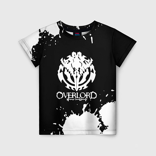 Детская футболка Overlord - краска / 3D-принт – фото 1