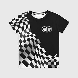 Футболка детская FAW racing flag, цвет: 3D-принт