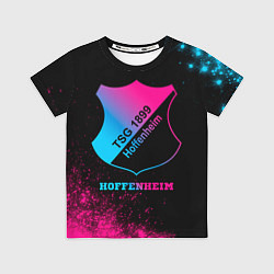 Футболка детская Hoffenheim - neon gradient, цвет: 3D-принт