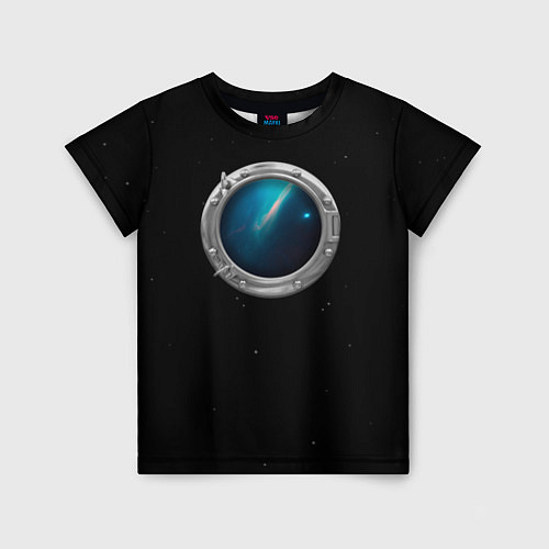 Детская футболка Глубокий космический внутренний мир / 3D-принт – фото 1