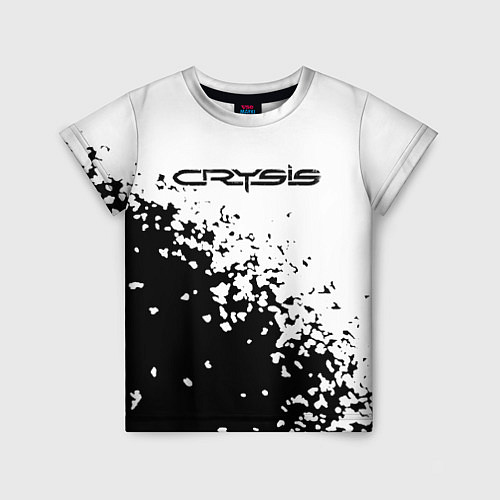 Детская футболка Crysis текстура / 3D-принт – фото 1