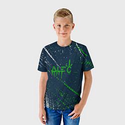 Футболка детская Alec monopoly - Краска, цвет: 3D-принт — фото 2