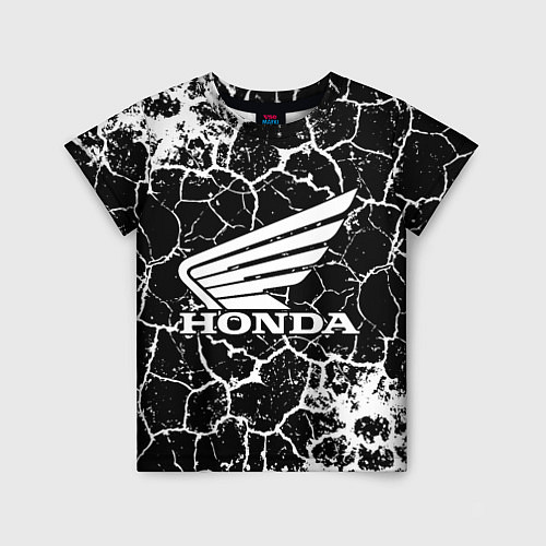 Детская футболка Honda logo арт / 3D-принт – фото 1