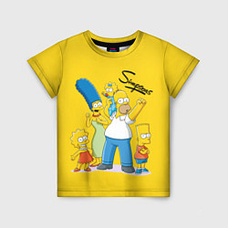 Детская футболка Simpson family