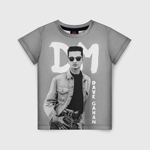 Детская футболка Dave Gahan - Depeche Mode / 3D-принт – фото 1