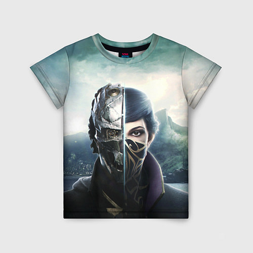 Детская футболка Dishonored - Эмили Колдуин / 3D-принт – фото 1