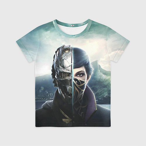 Детская футболка Dishonored - Эмили Колдуин / 3D-принт – фото 1