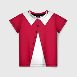 Футболка детская Новогодний костюм Буратино Красная курточка, цвет: 3D-принт