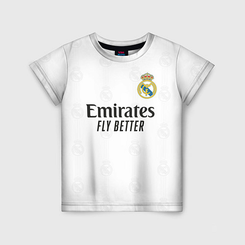 Детская футболка Винисиус Реал Мадрид форма 20222023 / 3D-принт – фото 1