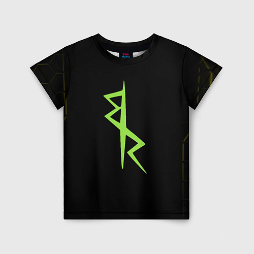 Детская футболка Киберпанк - Команда Дэвида / 3D-принт – фото 1