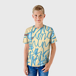Футболка детская Ancient Spellings, цвет: 3D-принт — фото 2