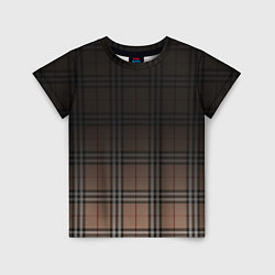 Детская футболка Tartan gradient