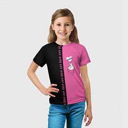 Футболка детская Blackpink сердечко, цвет: 3D-принт — фото 2