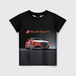 Футболка детская Audi sport - racing team, цвет: 3D-принт