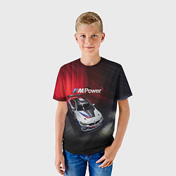 Футболка детская BMW M4 GT4 - Motorsport, цвет: 3D-принт — фото 2