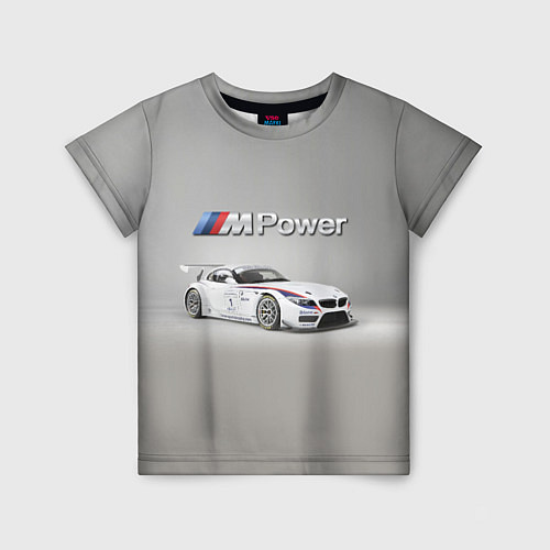 Детская футболка BMW Z4 GT3 - Motorsport - racing team / 3D-принт – фото 1