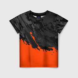 Детская футболка Black & Orange