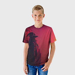 Футболка детская Киберпанк футуристический доктор чумы, цвет: 3D-принт — фото 2
