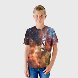 Футболка детская Рождение новой звезды - NASA, цвет: 3D-принт — фото 2