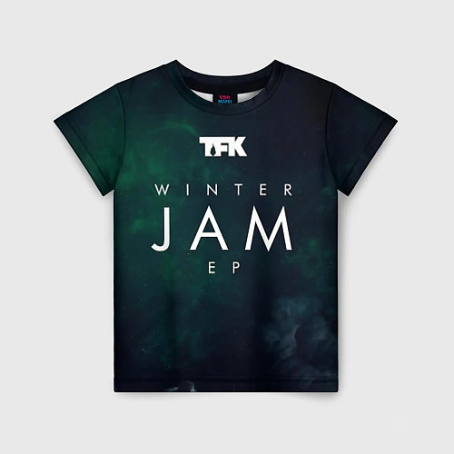 Детская футболка Winter Jam EP - Thousand Foot Krutch / 3D-принт – фото 1