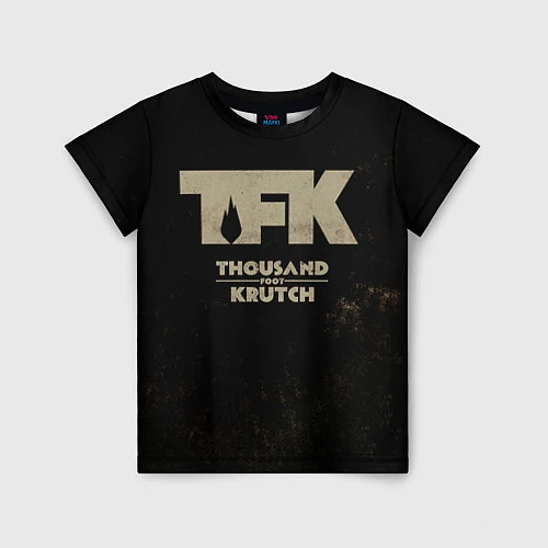 Детская футболка TFK - Thousand Foot Krutch / 3D-принт – фото 1