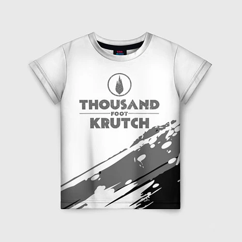 Детская футболка Thousand Foot Krutch логотип / 3D-принт – фото 1