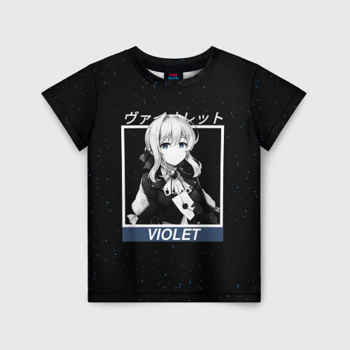 Детская футболка Violet Evergarden - Вайолет Эвергарден / 3D-принт – фото 1