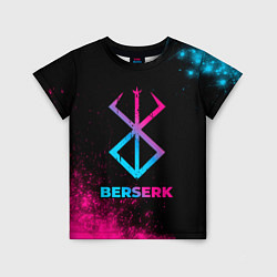 Футболка детская Berserk - neon gradient, цвет: 3D-принт