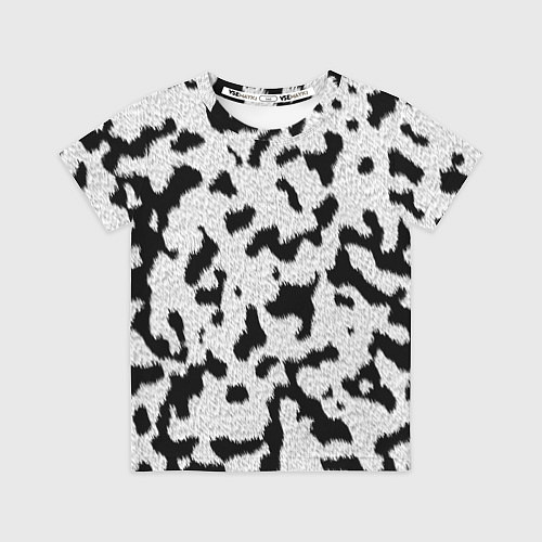 Детская футболка Далматин - текстура / 3D-принт – фото 1