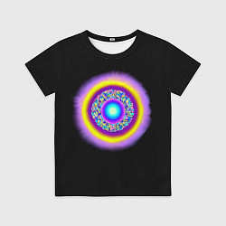 Футболка детская Звезда в разрезе, цвет: 3D-принт