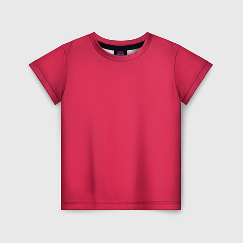 Детская футболка Viva magenta pantone textile cotton / 3D-принт – фото 1