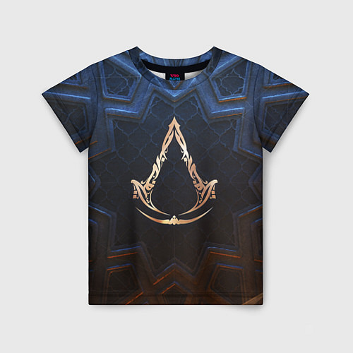 Детская футболка Знак братства ассасинов / 3D-принт – фото 1